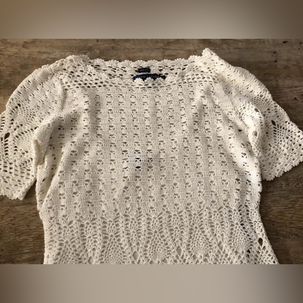 Ralph Lauren Hand-Crocheted Dress Size Large Retails $798 - Picture 4 of 7